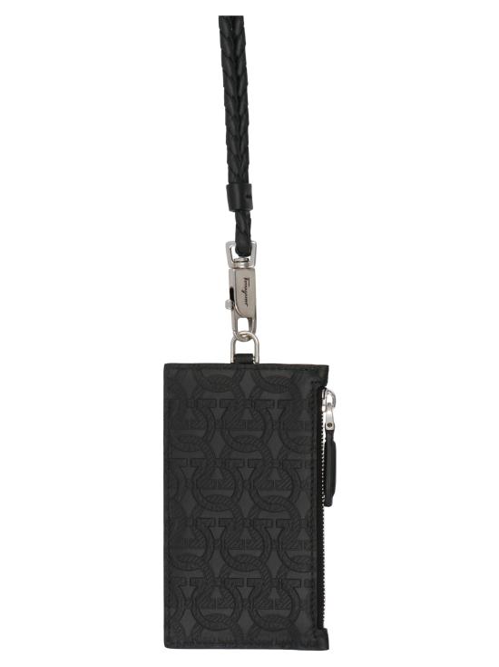  살바토레 페라가모 / 남성 간치오 카드지갑 0758003NERO Black BPG - SALVATORE FERRAGAMO