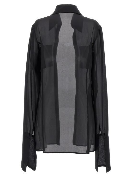  모놋 블라우스 SS23208BLACK Black - MONOT