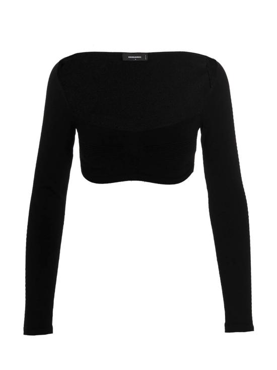  디스퀘어드2 긴팔 티셔츠 S75HA1173S18170900 Black