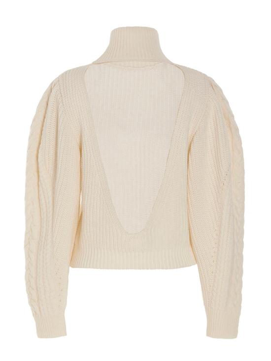  믹스익 터틀넥 S168020300 White - MIXIK