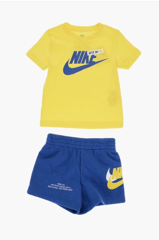  [키즈] 나이키 쇼츠/버뮤다 86K435 U89 Blu Giallo - NIKE