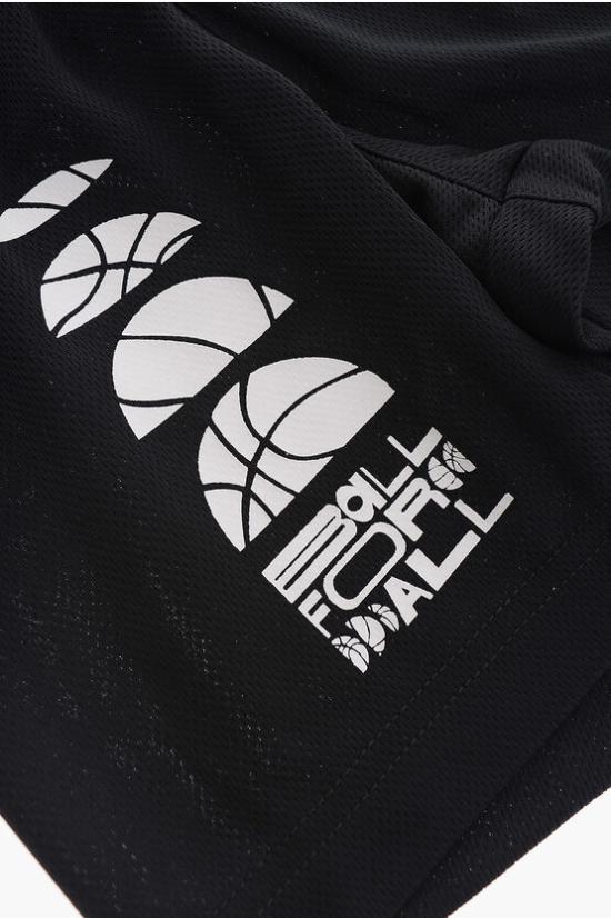  [키즈] 나이키 쇼츠/버뮤다 86K497 023 Black White - NIKE