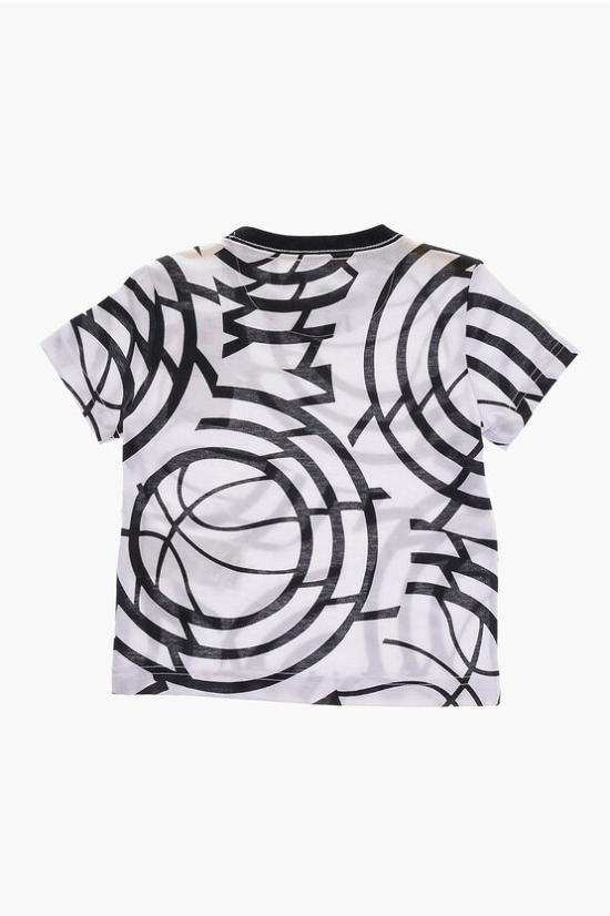  [키즈] 나이키 쇼츠/버뮤다 86K497 023 Black White - NIKE