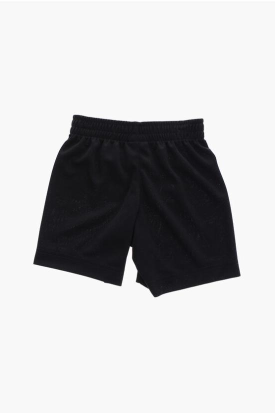  [키즈] 나이키 쇼츠/버뮤다 86K497 023 Black White - NIKE