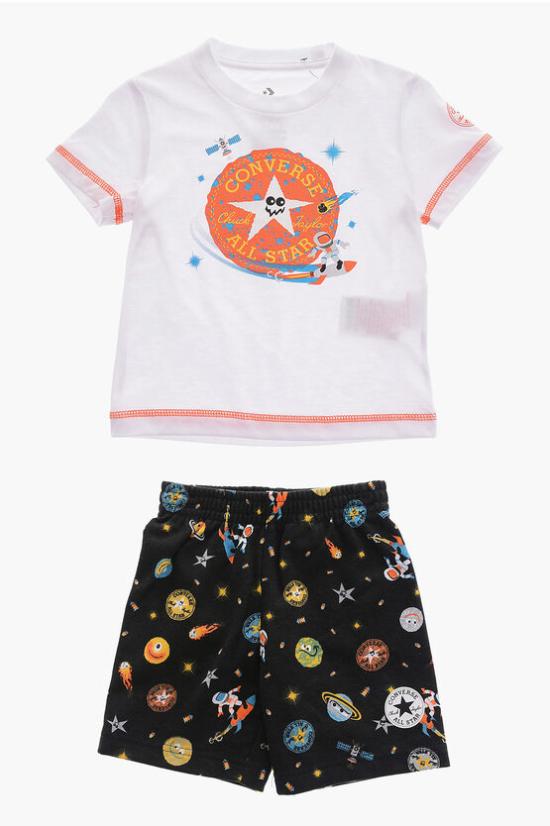  [키즈] 컨버스 쇼츠/버뮤다 8CD393 023 Black White