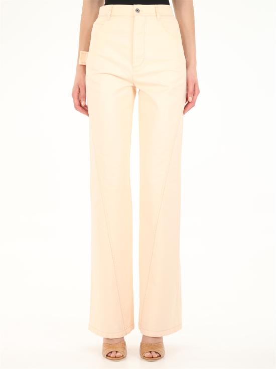  보테가베네타  스트레이트 데님 진  654286 PINK