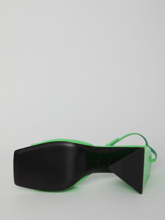  디 아티코 뮬/슬리퍼 231WS599 GREEN - THE ATTICO