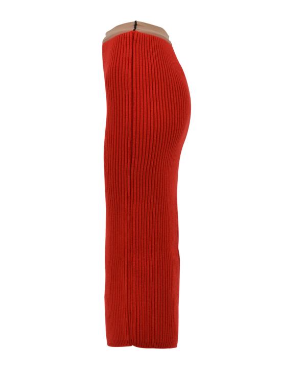  캘빈클라인 롱 스커트 SA08 RED - CALVIN KLEIN