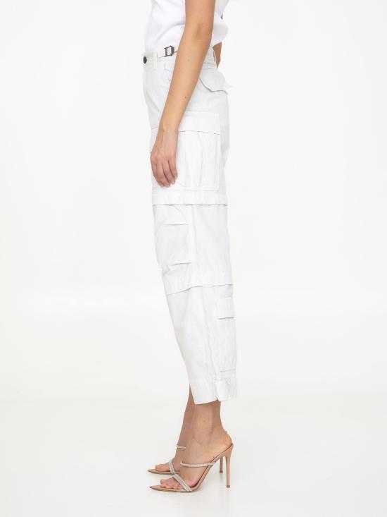  다크파크 스트레이트 크롭 팬츠 CDPM004C WHITE - DARKPARK