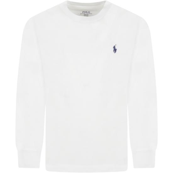 25FW [키즈] 랄프 로렌 티셔츠 843804004K WHITE