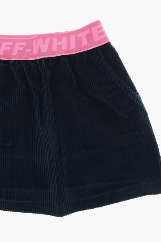  [키즈] 오프화이트 스커트 OGCC003F21FAB0014632 Blue - OFF WHITE