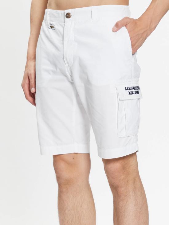  에어로노티카 밀리터리 숏팬츠 231BE066CT1122 73062 White