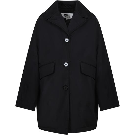  [키즈] MM6 메종마르지엘라 코트 M60465 MM01U MM6J63U M6900 BLACK