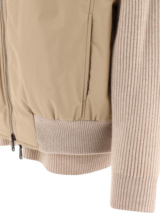  브루넬로 쿠치넬리 / 여성 니트 후드 자켓 M12774006PC9504 Beige BPG - BRUNELLO CUCINELLI