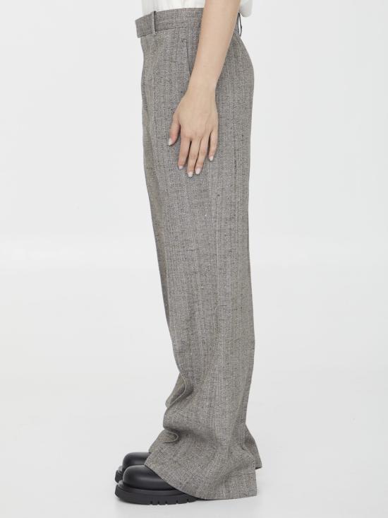  보테가베네타 플레어 팬츠 749965 BROWN - BOTTEGA VENETA