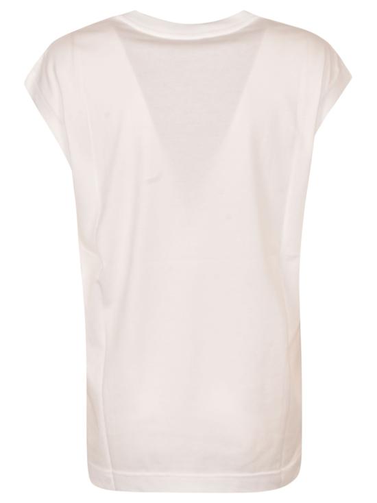  돌체앤가바나 / 여성 캡핑 로고 민소매 티셔츠 F8M69Z G7B3US9000 BPG - DOLCE & GABBANA