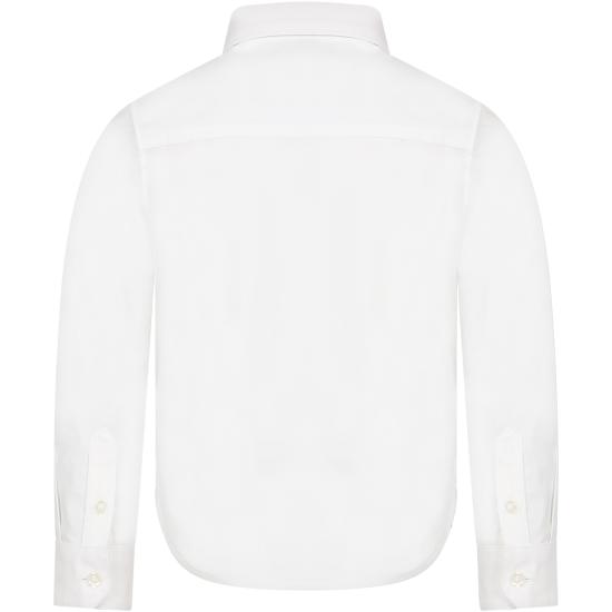 25FW [키즈] 보스 셔츠 J25Q01 10P WHITE - BOSS