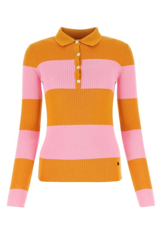  몽클레어 / 여성 지니어스 긴팔 티셔츠 9A00002M2279 P35 Stripped BPG