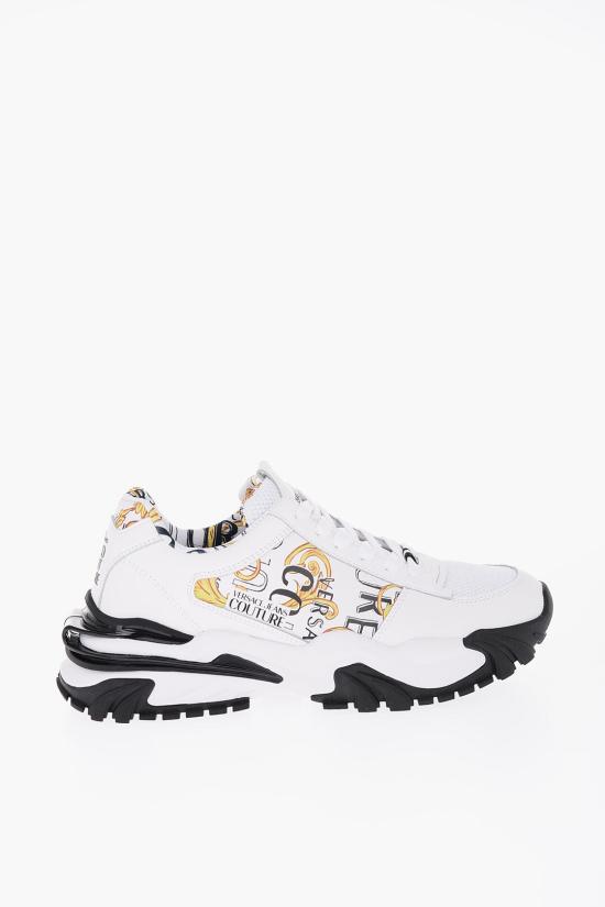  베르사체 스니커즈 74YA3SI9 ZP261 G03 Giallo Bianco e Nero - VERSACE