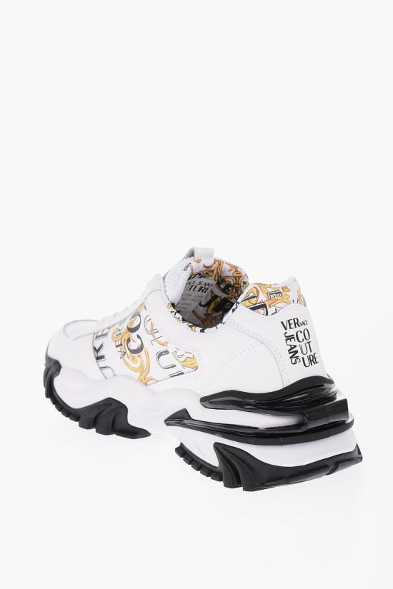  베르사체 스니커즈 74YA3SI9 ZP261 G03 Giallo Bianco e Nero - VERSACE