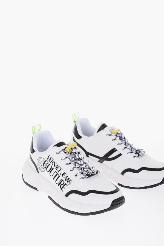  베르사체 스니커즈 74YA3SBA ZS695 L02 Black White
