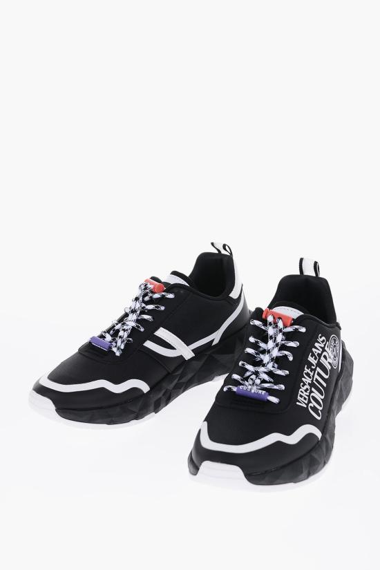  베르사체 스니커즈 74YA3SBA ZS695 L01 Black