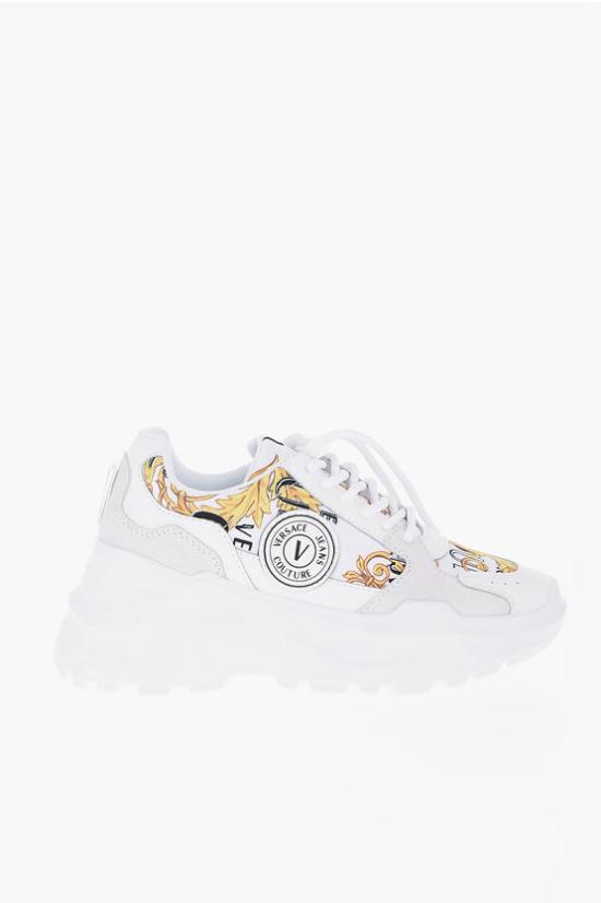  베르사체 뮬/슬리퍼 74VA3SC7 ZP231 G03 Bianco Giallo - VERSACE