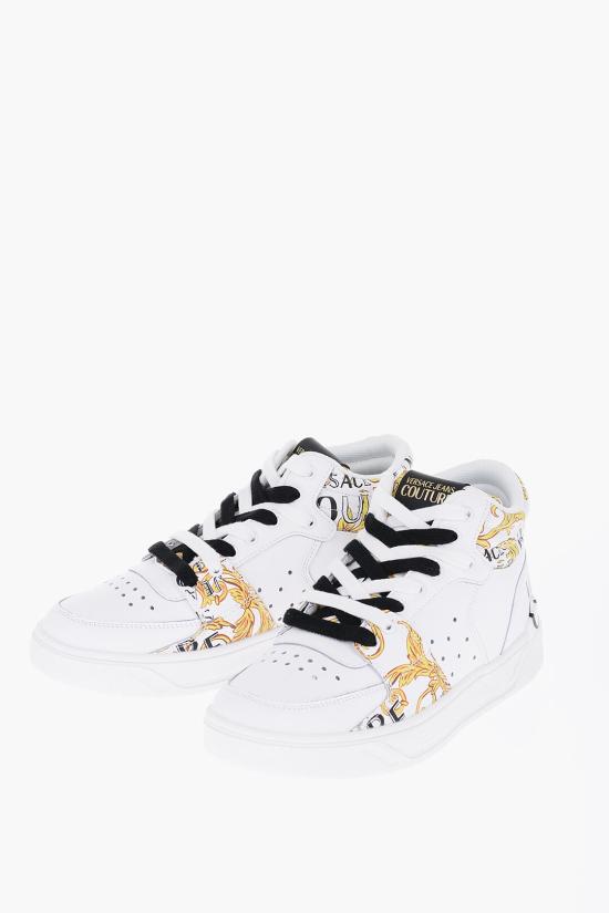  베르사체 스니커즈 74YA3SJ7 ZP132 G03 White