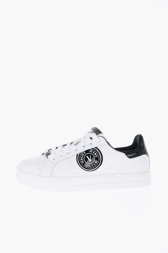  베르사체 스니커즈 74YA3SK1 ZP258 L02 Black White - VERSACE