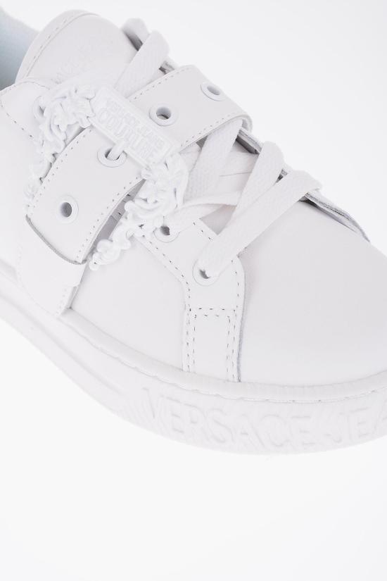  베르사체 진스 꾸뛰르 스니커즈 진스 꾸뛰르 스니커즈 74VA3SK9 ZP237 003 White - VERSACE
