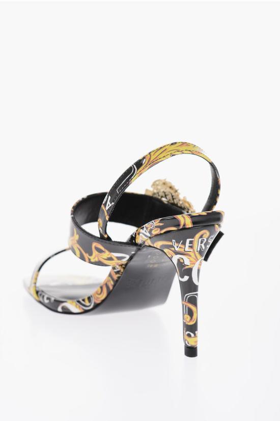  베르사체 힐/펌프스 74VA3S71 ZS366 G89 Nero Oro - VERSACE