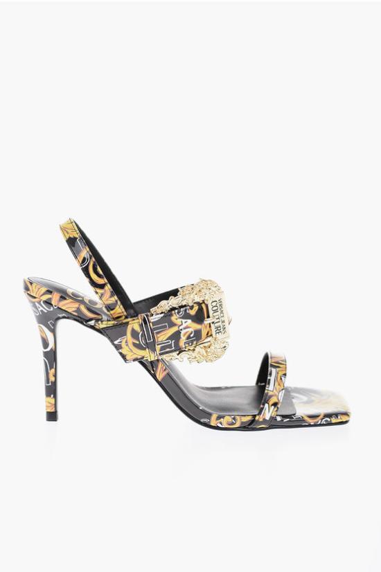  베르사체 힐/펌프스 74VA3S71 ZS366 G89 Nero Oro - VERSACE