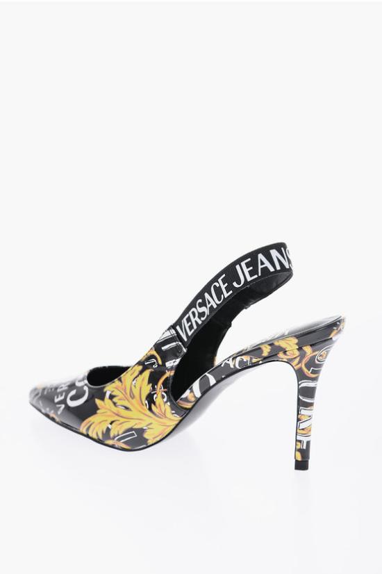  베르사체 힐/펌프스 74VA3S52 ZS366 G89 Nero Oro - VERSACE