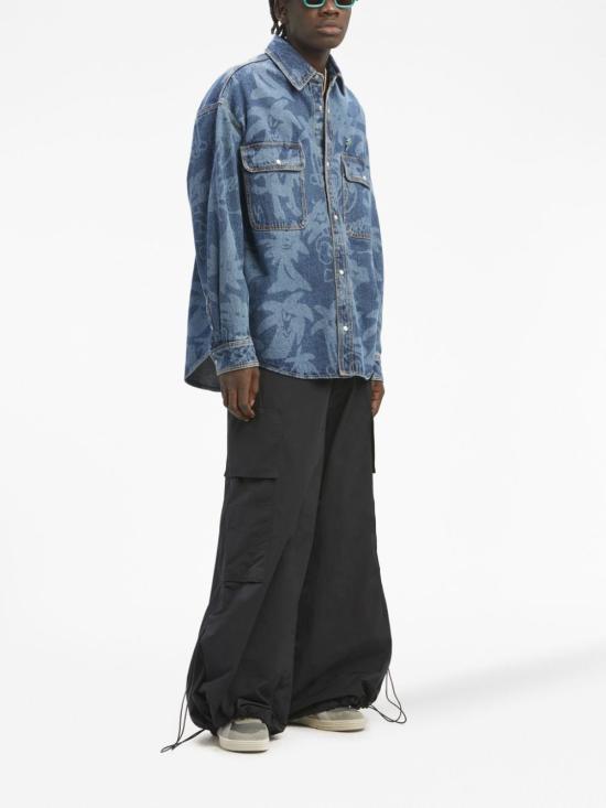  팜앤젤스 긴팔 데님 셔츠 PMYD020E23DEN001 4540 - PALM ANGELS