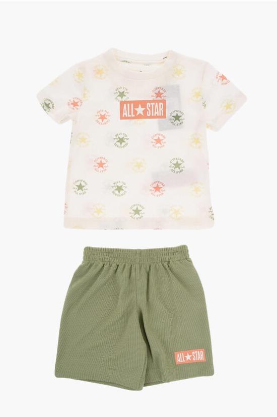  [키즈] 컨버스 쇼츠/버뮤다 8CD476 ED0 Bianco Verde