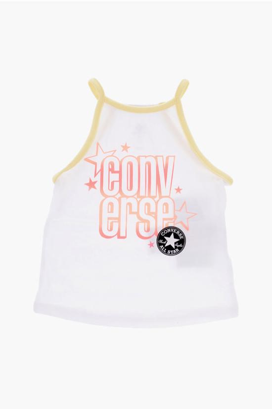  [키즈] 컨버스 캐주얼 세트 3CC677 Y0Y Bianco Giallo - CONVERSE