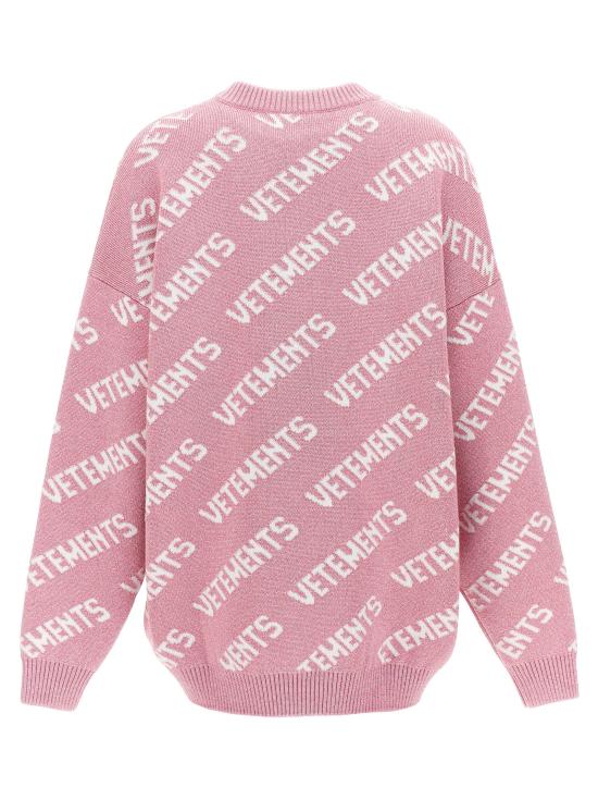  베트멍 스웨터 UE54KN220PBABYPINKWHITE Pink - VETEMENTS