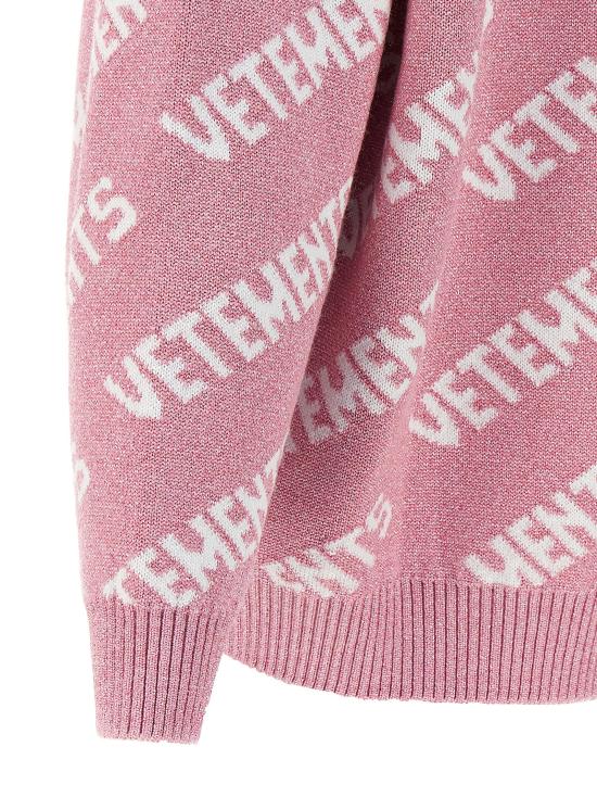  베트멍 스웨터 UE54KN220PBABYPINKWHITE Pink - VETEMENTS