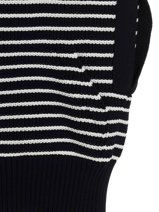  사카이 후드 티셔츠 2306489201 Blue - SACAI