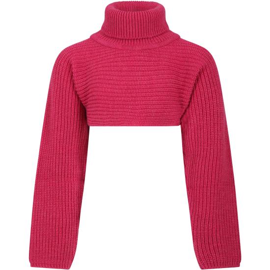  [키즈] 엠에스지엠 터틀넥 니트 F3MSJGJP123 044 FUCHSIA