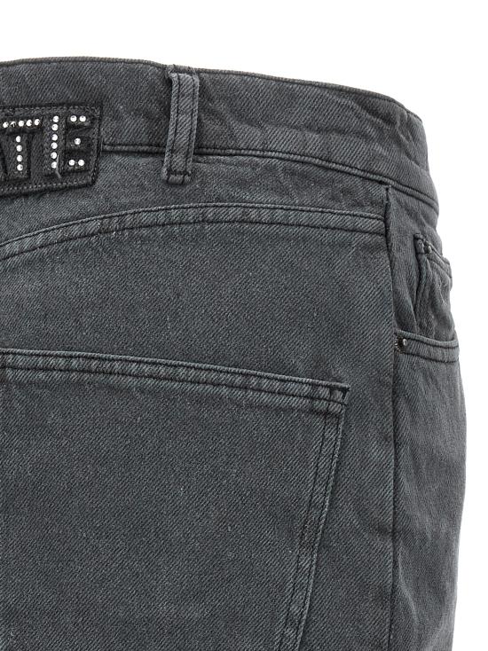  로테이트 바이 크리스텐슨 데님 스커트 11147820984006 Gray - ROTATE