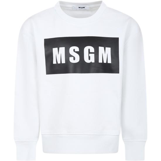  [키즈] 엠에스지엠 트레이닝 상의 MS029322 001 WHITE