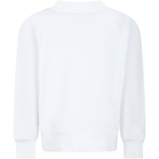  [키즈] 엠에스지엠 트레이닝 상의 MS029322 001 WHITE - MSGM