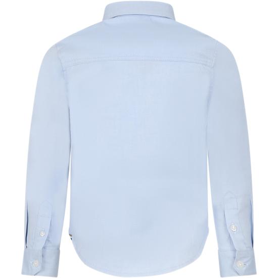 25FW [키즈] 보스 셔츠 J25Q01 77D LIGHT BLUE - BOSS