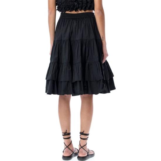  엠에스지엠 / 여성 플라운스 스커트 3241MDD12 22710899 black BPG - MSGM