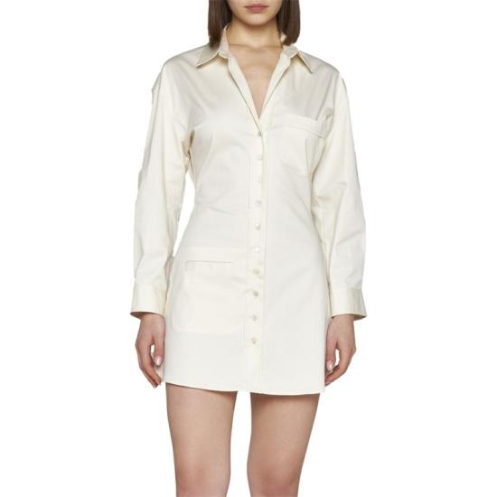  블랑카 비타 / 여성 미디 원피스 CATALPA 3514VANIGLIA white BPG - BLANCA VITA