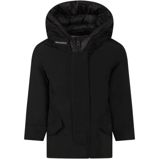 25FW [키즈] 울리치 패딩 CFWKOU0223FRUT0641 A BLK BLACK