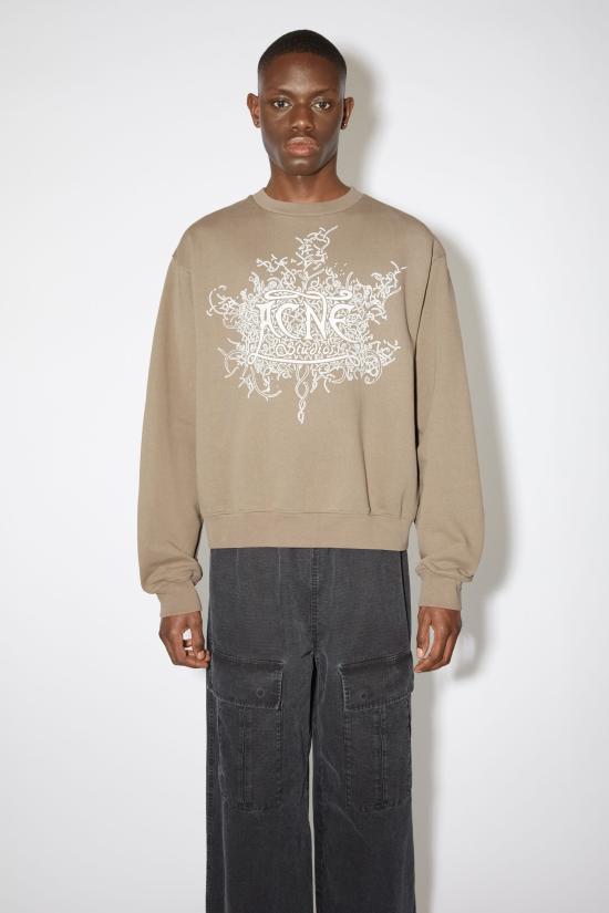  아크네 스튜디오 그로우 인 더 다크 스웨트 셔츠  BI0185 CQL - ACNE STUDIOS