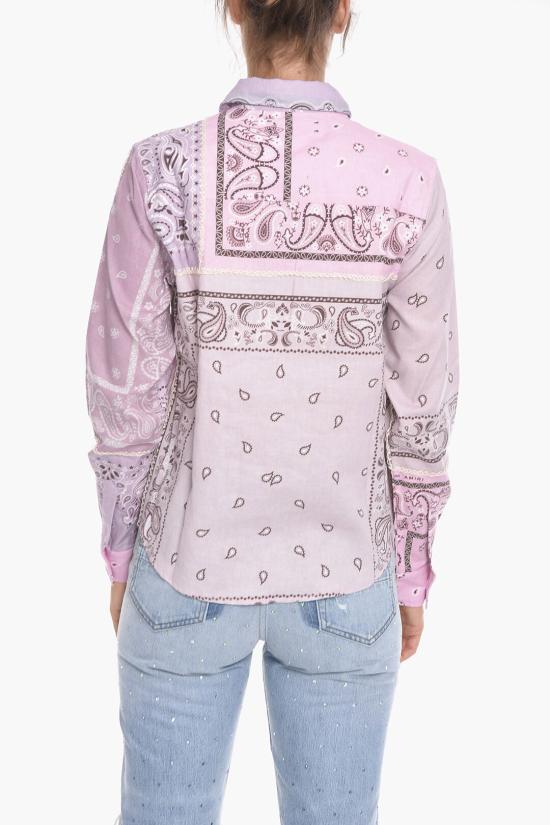  아미리 블라우스 Y0W06472PD LAV Pink - AMIRI