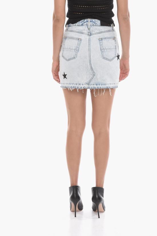  아미리 데님 스커트 Y0W11474DE SKY Light blue - AMIRI